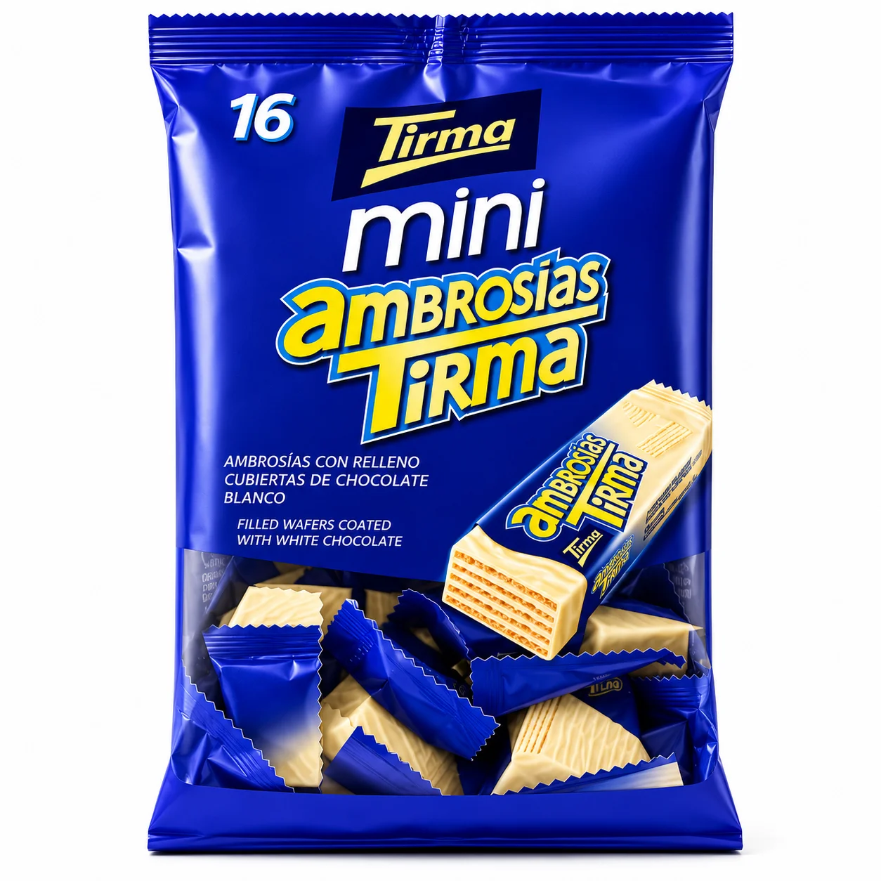Emirati Women’s Day Tirma White Chocolate Wafers 216g elegant product image